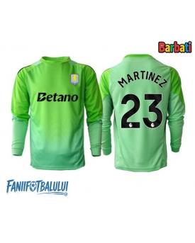 Aston Villa Emiliano Martinez #23 Portarii Tricou Fotbal Replică 2025-26 Barbati Deplasare Mâneci Lungi